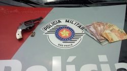 O assalto aconteceu no fim da manhã de segunda-feira (19), em um estabelecimento comercial localizado na Avenida 40