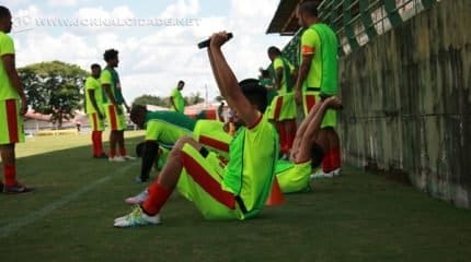 EM FRENTE!: treinamento físico segue até a próxima sexta-feira (30), quando os jogadores serão dispensados para o Réveillon