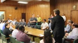 Reunião contou com a presença de vereadores, secretários e outras personalidades da sociedade