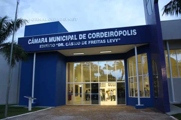 Reforma no novo prédio da Câmara Municipal de Cordeirópolis foi inaugurada na última semana de dezembro e custou R$ 1 milhão