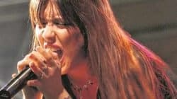 Dani Nolden, da banda Shadowside, tocou no evento na edição de 2011 (foto: Bel Gasparotto)