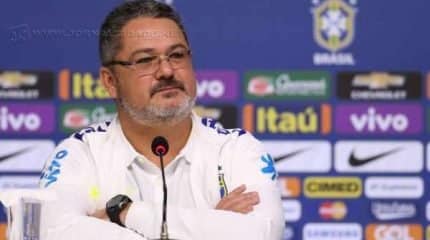 Menos de um ano após conduzir o Brasil ao inédito ouro olímpico nos Jogos do Rio, Rogério Micale está fora da seleção brasileira sub-20 (Foto: Lucas Figueiredo/Mowa Press)