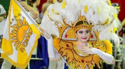 Toda a alegria da A Casamba será levada ao Jardim Público neste domingo de Carnaval