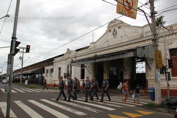 Objetivo é trazer maior policiamento para a região central de Rio Claro; na foto, operação da PM realizada no mês de janeiro