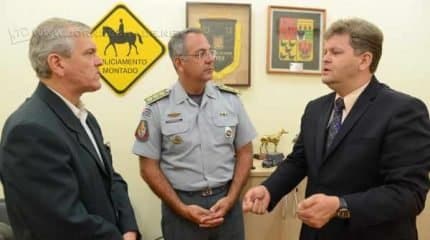 Pedido de elevação do pelotão para companhia foi feito pelo prefeito Juninho ao comandante da Polícia Ambiental do Estado de São Paulo, coronel Alberto Sardilli
