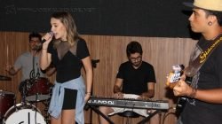 Alunos e ex-alunos do colégio se apresentaram durante inauguração do estúdio de música do Colégio Puríssimo na tarde de sexta-feira