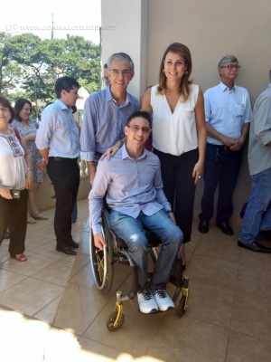 Yves Carbinatti apresentou algumas demandas dos rio-clarenses à deputada ítalo-brasileira Renata Bueno