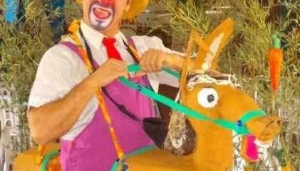 Teatro de Fantoches, pocket show do Palhaço Jeca e contação de histórias estão entre as atividades do sábado e domingo