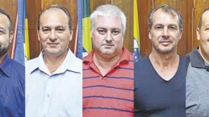 Adenilson Feliciano da Silva (Cervezão), Flávio Evaldo Lottério (Ajapi), Marcelo Roberto Scopinho (Batovi), Paulo Henrique Maule (Assistência) e Paulo Sérgio Ceccato (Ferraz)