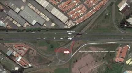 Interdição no viaduto de acesso à Avenida Castelo Branco em Rio Claro