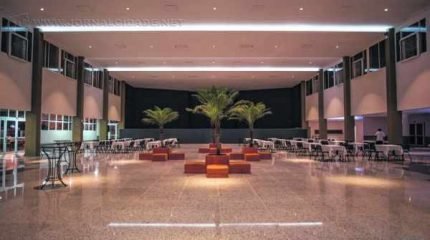 Novo salão social do Grupo Ginástico foi apresentado em evento exclusivo nesta semana. A obra de reforma do espaço está estimada em R$ 1,4 milhão (Foto: Diga Xis)