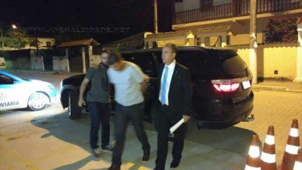 Robson da Silva Ribeiro foi preso, em Araruama, no Estado do Rio de Janeiro, acusado de assassinar o filho, Robson Júnior, de 13 anos.(Foto: Polícia Civil)