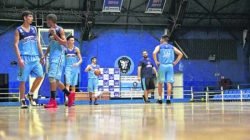 TRABALHO: atletas têm treinado diariamente no Ginásio Felipe Karam no intuito de continuar com a sequência de bons resultados