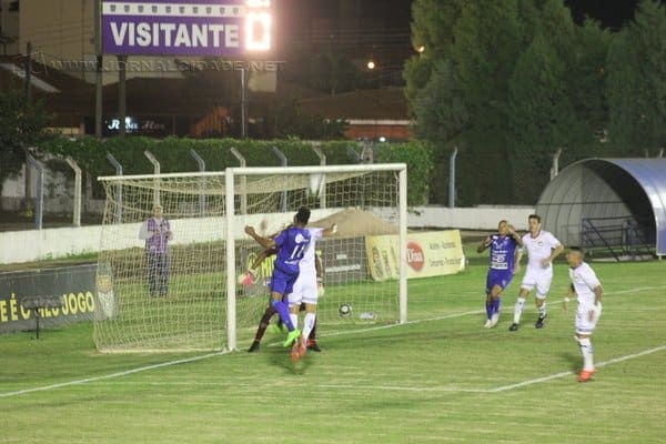 NÃO DEU! escrete azul e branco tentou até o fim, porém ficou para trás no duelo frente o Azulão do ABC,
