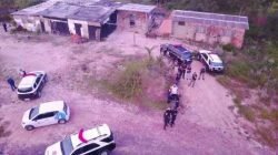 A operação movimenta a Polícia Civil de Cordeirópolis, que cedeu a imagem aérea.