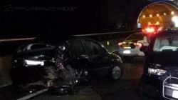 Carro do rio-clarense Alessandro foi atingido por um Audi no trecho da Serra do Mar. Foto: Edu Silva/Futura Press/Estadão Conteúdo