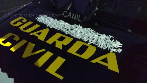 A grande quantidade de cocaína acabou apreendida pelas autoridades da Guarda Civil Municipal.
