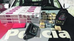 Carga foi localizada em endereço encontrado dentro do veículo durante abordagem da Polícia Militar