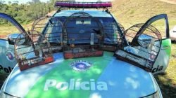 Ação policial aconteceu durante patrulhamento realizado na área rural, no bairro Santa Rita
