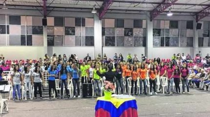 A cerimônia de formatura ocorreu no último fim de semana no ginásio de esportes da Guarda Mirim de Rio Claro