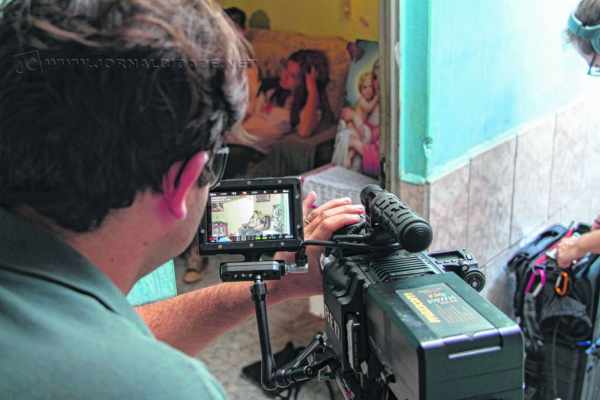 Curta foi editado no primeiro semestre durante a residência do diretor em Paris e terá estreia mundial em Veneza (foto de Larissa Morari)