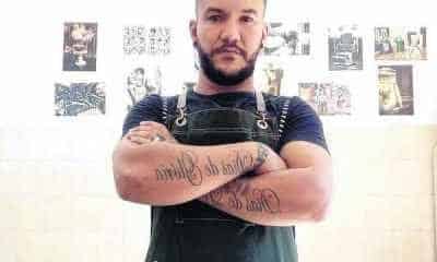 O barbeiro Rogério Préo apresenta o projeto beneficente ‘Mãos que Ajudam’ no NAM