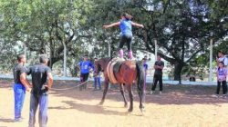 O Grupamento de Polícia Montada de Rio Claro, a Cavalaria, celebrou no dia 14 de setembro deste ano seus 32 anos de fundação