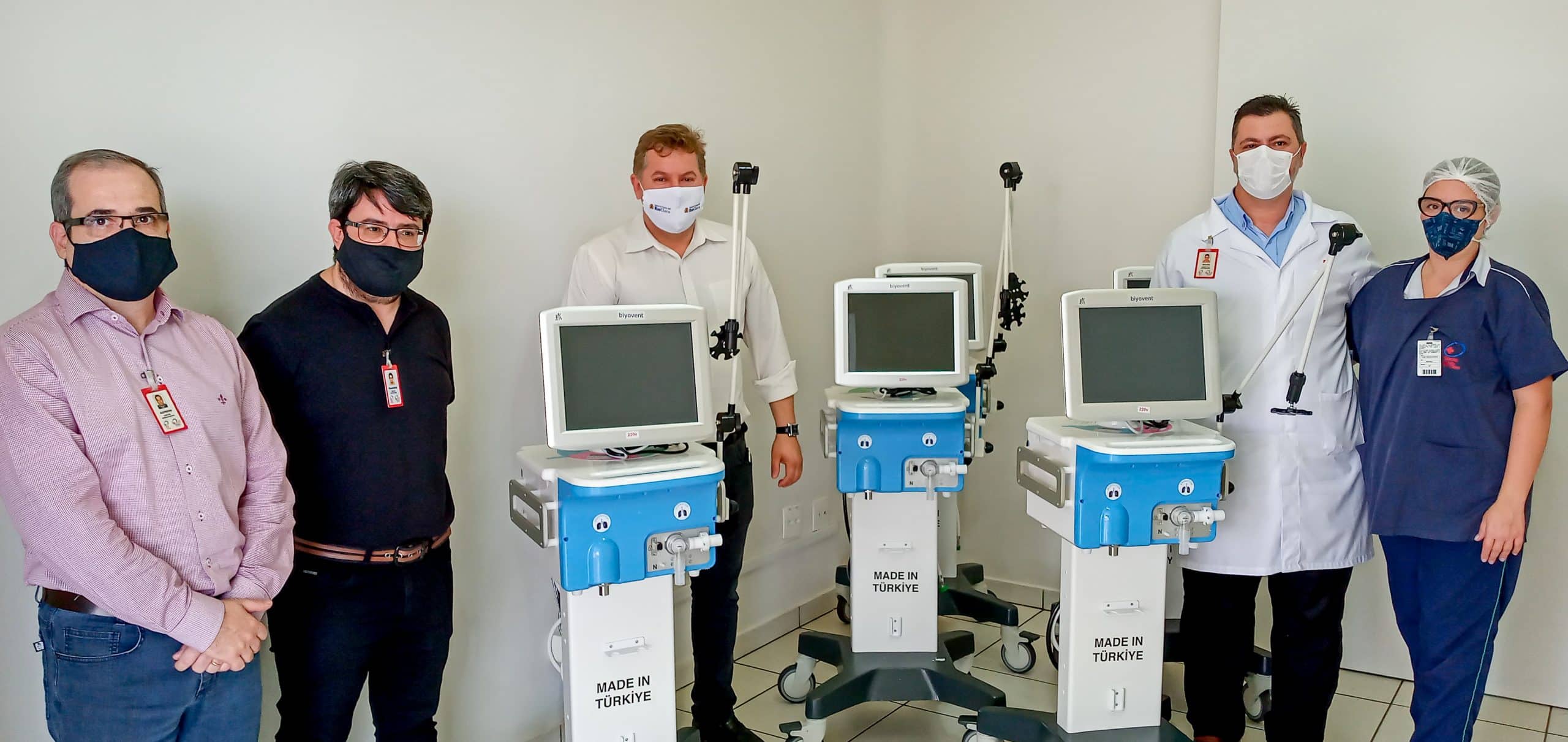 Rio Claro recebe cinco respiradores para Santa Casa Jornal Cidade RC