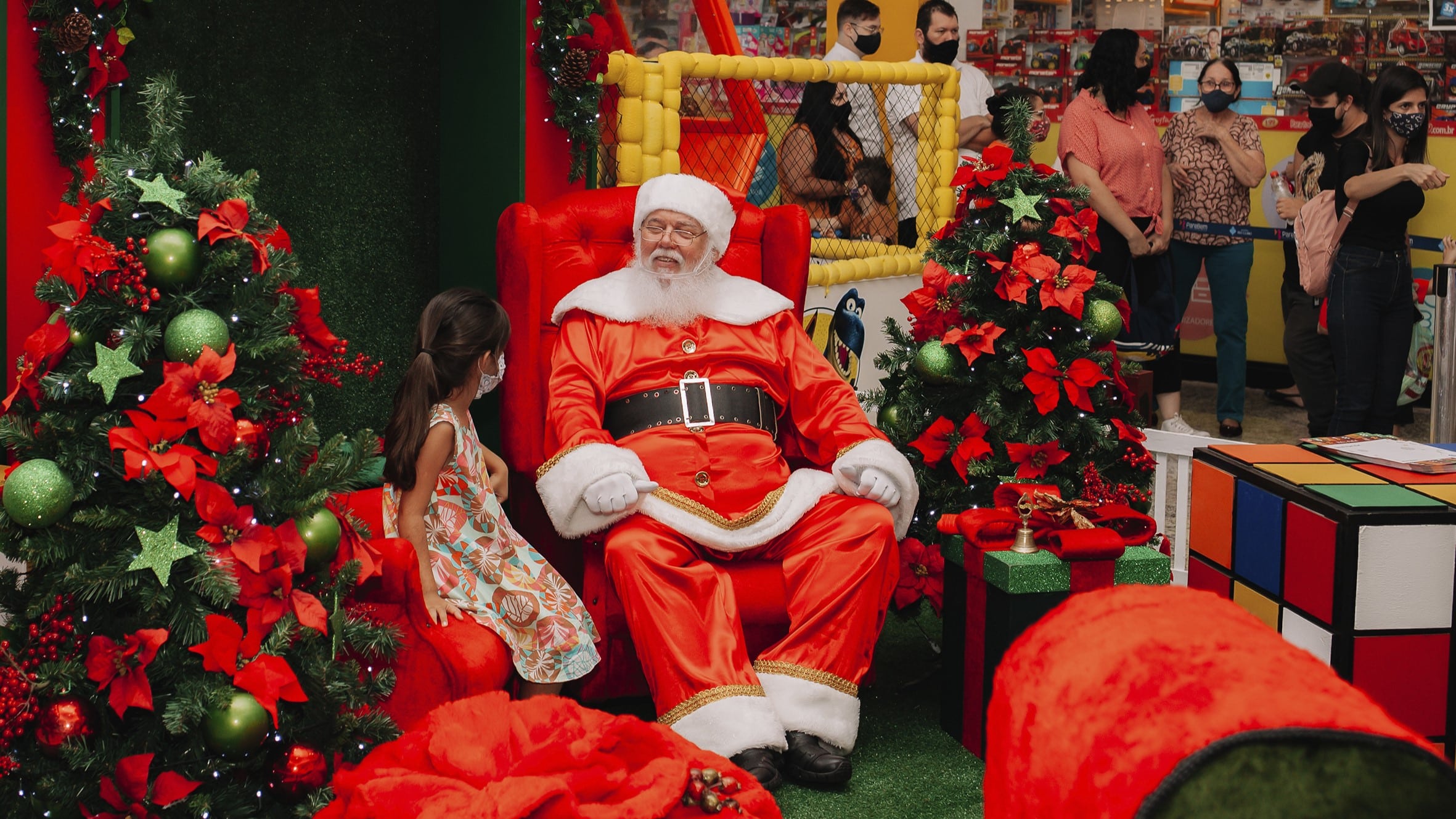 Papai Noel chega ao Shopping Rio Claro neste sábado e é recepcionado com  muitas atrações - Jornal Cidade RC
