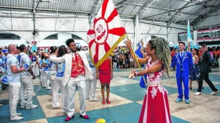 Ensaio turbinado da Samuca e Grasifs. Foto: Iuri Capretz.