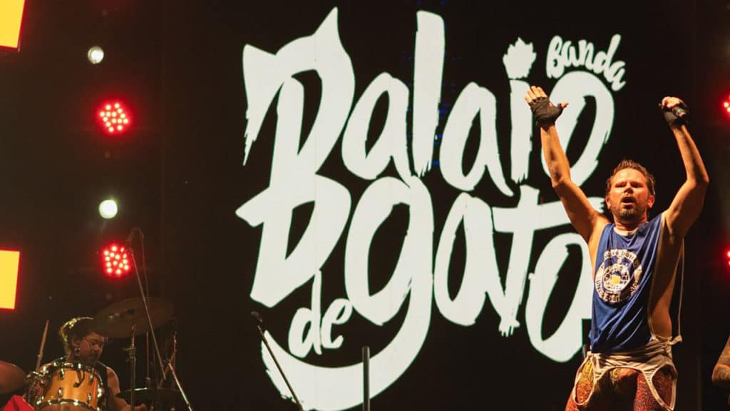 Banda Balaio de Gato no Projeto Quatro e Meia deste domingo.