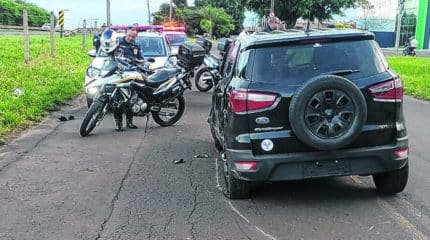 Dupla é presa pela GCM de Rio Claro após colidir carro roubado