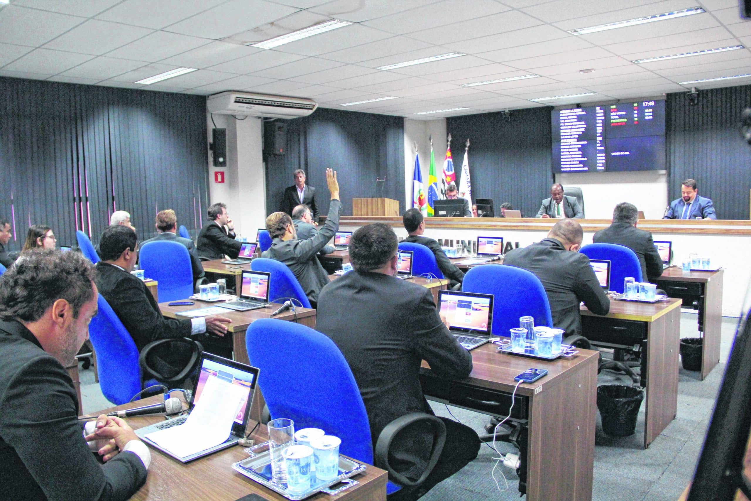 Comissões são eleitas para novo ano na Câmara Municipal de Rio Claro.