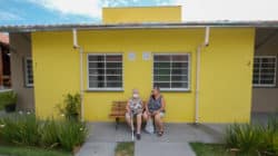 Moradias destinadas gratuitamente a idosos serão construídas em Rio Claro. A área fica localizada na Estrada dos Costas. O conjunto habitacional terá imóveis de 28 m² de área privativa cada. (foto: projeto CDHU)