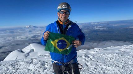 Alpinista de Rio Claro se prepara para escalar o monte Everest.