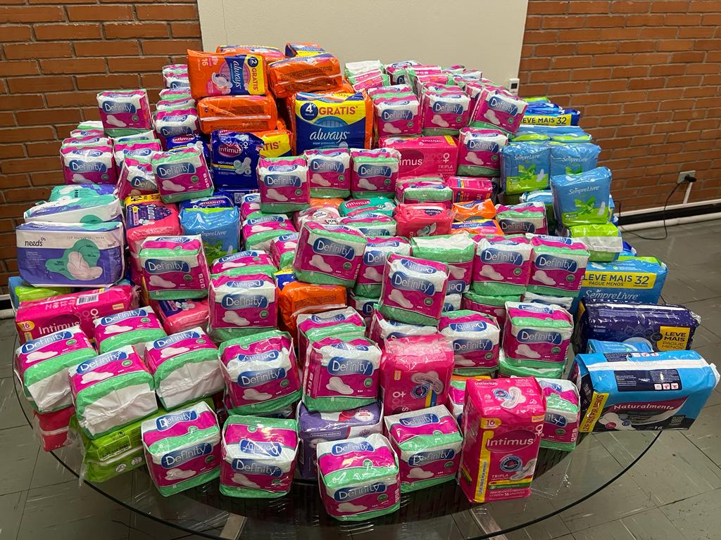 OAB arrecada mais de 5.000 absorventes para doações