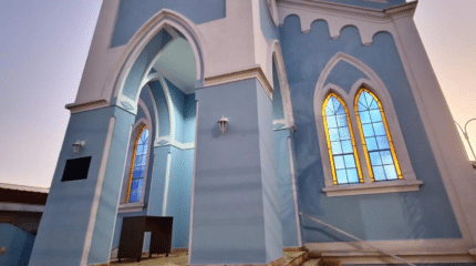 Tradicional Igreja Presbiteriana de Rio Claro fica na Rua 5, no Centro de Rio Claro