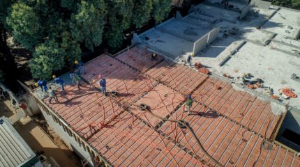 Rio Claro está finalizando laje do primeiro pavimento do Hospital Público