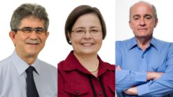 O ex-prefeito Du Altimari, a ex-vice-prefeita Olga Salomão e o ex-prefeito Nevoeiro Junior