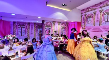 Chá das Princesas acontece no Shopping Rio Claro com muitas surpresas