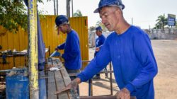 Prefeitura está ampliando arquibancadas do Estádio Municipal Schmidtão