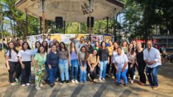 Combate ao tabagismo foi tema de ação no Jardim Público