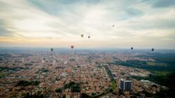 No sábado, 21, começaram as disputas da Copa Brasil de Balonismo, um dos destaques nas comemorações dos 198 anos de Rio Claro (SP).