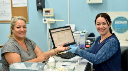 Ação de prevenção a hepatites virais realizada na sexta-feira na UBS do Wenzel, em RC