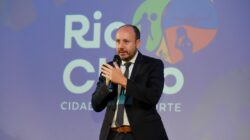 O prefeito Gustavo Perissinotto (PSD)