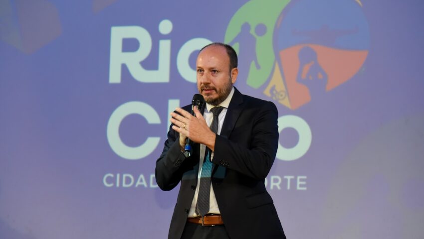 O prefeito Gustavo Perissinotto (PSD)