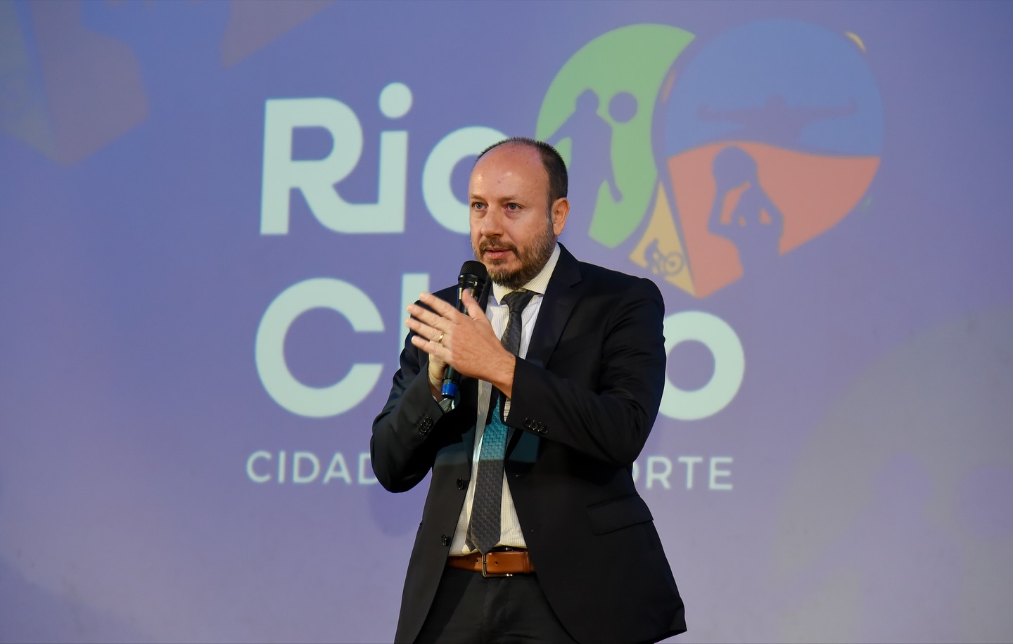 O prefeito Gustavo Perissinotto (PSD)