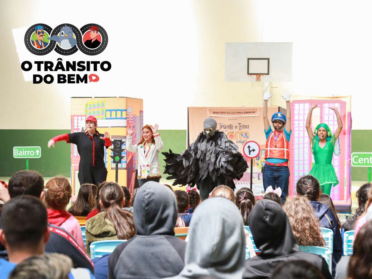 "Espetáculo O Trânsito do Bem em Rio Claro"