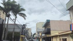 Tempo nublado em Rio Claro; sol entre algumas nuvens; nuvens; nebuloso