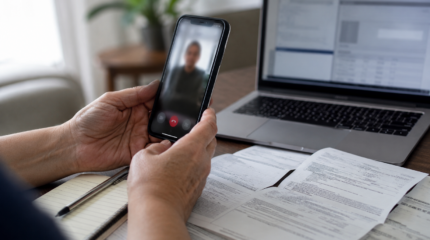Golpe via telefone; chamada por vídeo; golpe